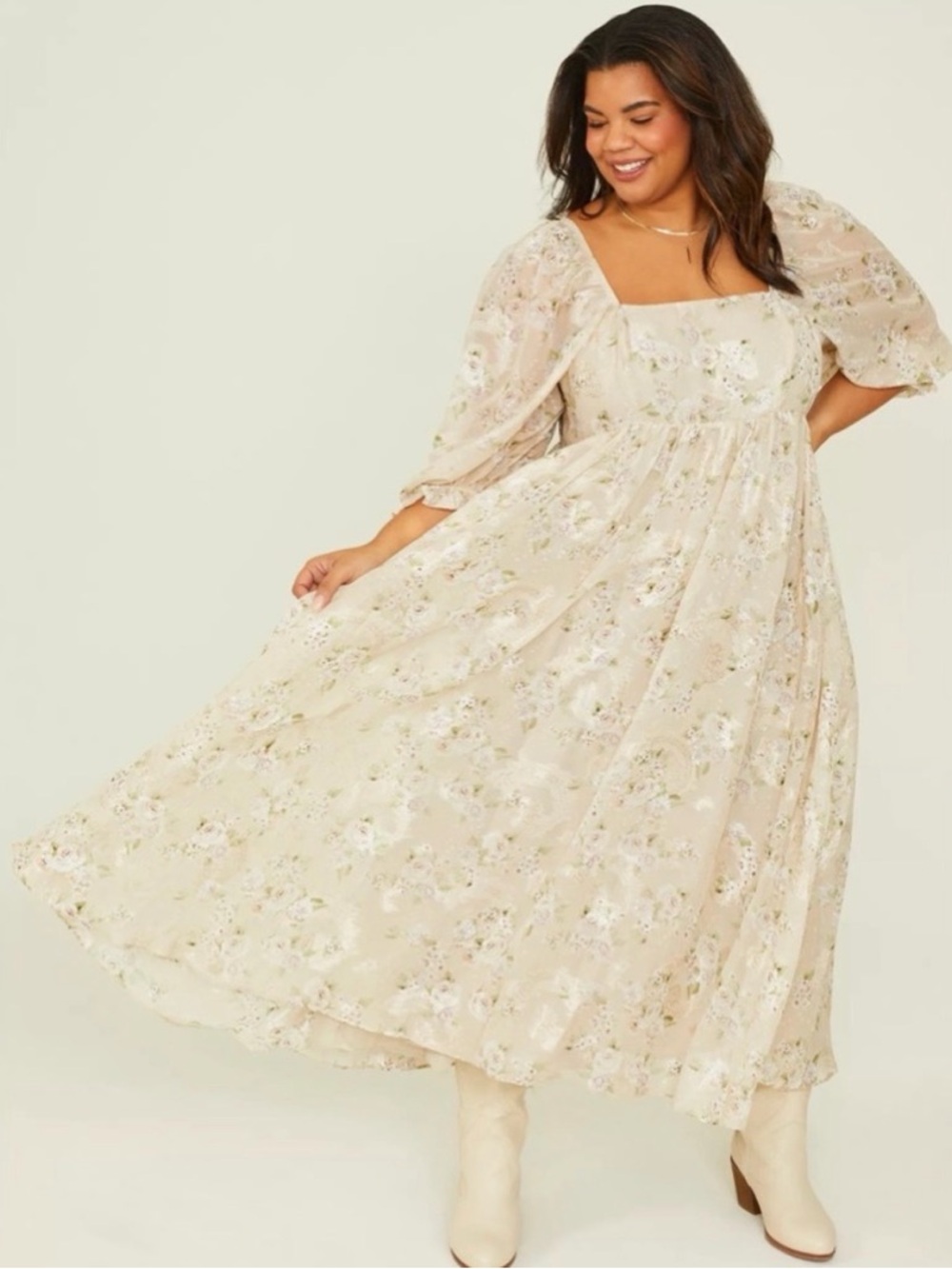 Arula - Natalie Floral Maxi Dress Size B